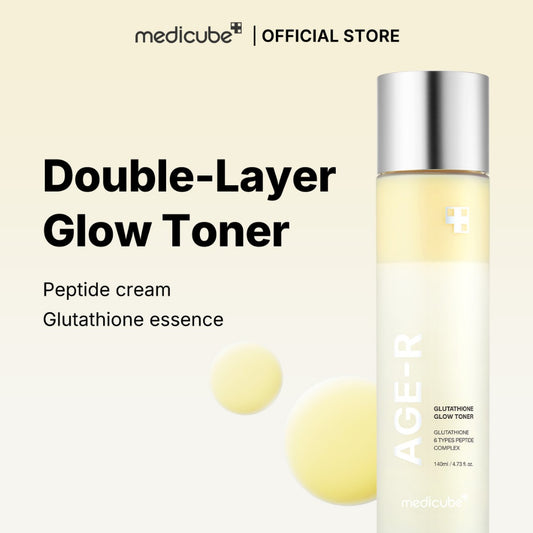 Medicube AGE-R Glow Toner – hydrateert & verheldert (140ml)
