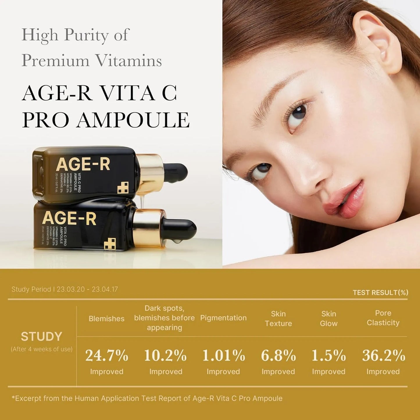 Medicube AGE-R Vita C Ampoule – vermindert vlekken & verstevigt (20ml)