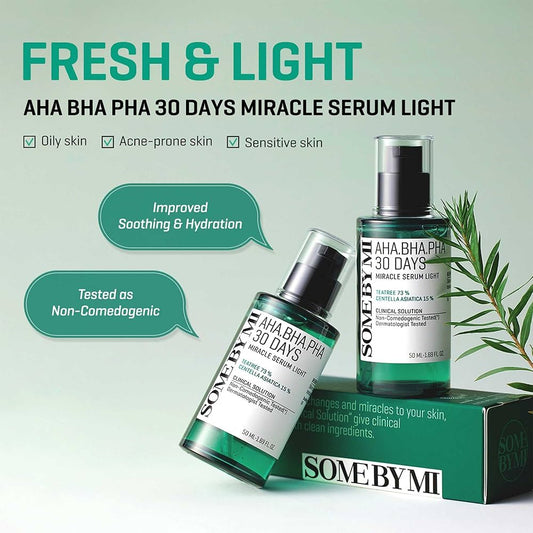 AHA.BHA.PHA 30 Days Miracle Serum 50ml – Exfoliërend & Kalmerend
