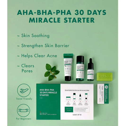 AHA.BHA.PHA 30 Days Miracle Starter Kit – complete mini-routine
