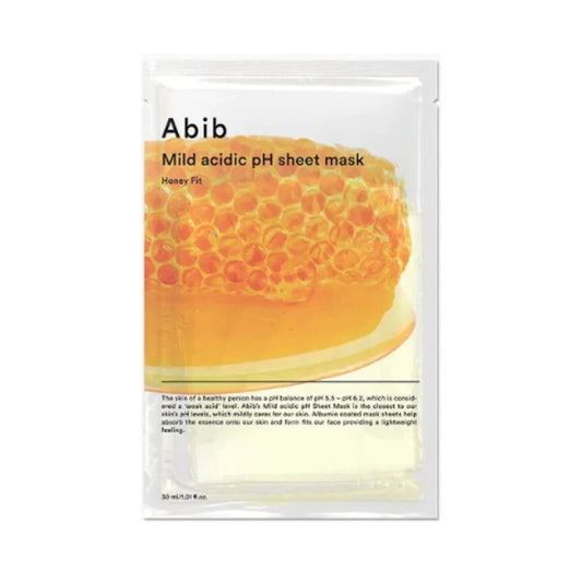 Mild Acidic pH Sheet Mask_Honey Fit - voedt en hydrateert