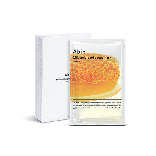 Mild Acidic pH Sheet Mask_Honey Fit - voedt en hydrateert