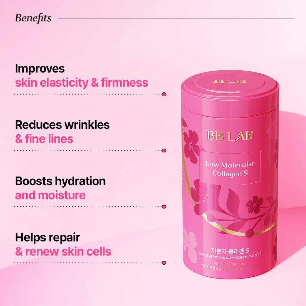 Intensive Low Molecular Collagen S - Elasticiteit & Hydratatie
