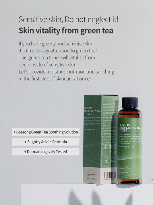 Deep Green Tea Toner 150ml