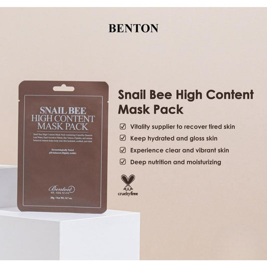 Snail Bee High Content Mask Pack 20g (1ea)