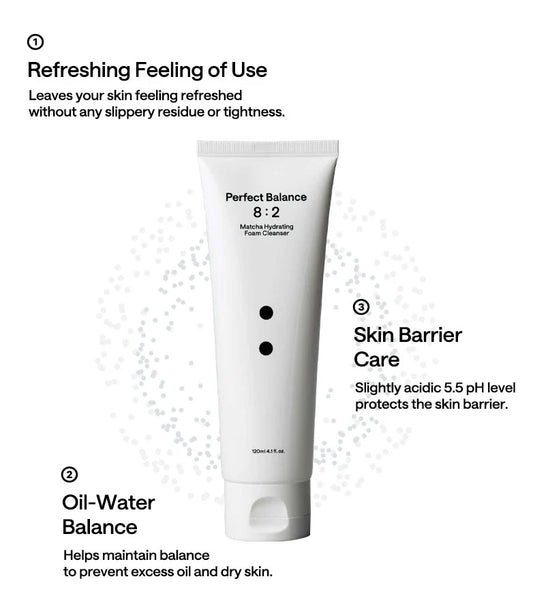 Matcha Hydrating Foam Cleanser 120ml