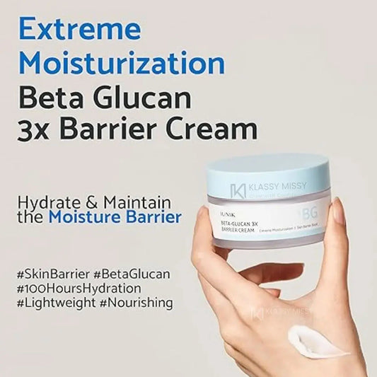 Beta Glucan 3X Barrier Cream – Beschermende Herstellende Crème 50ml