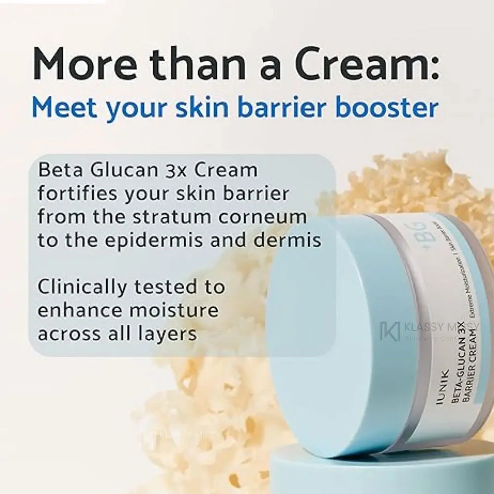 Beta Glucan 3X Barrier Cream – Beschermende Herstellende Crème 50ml