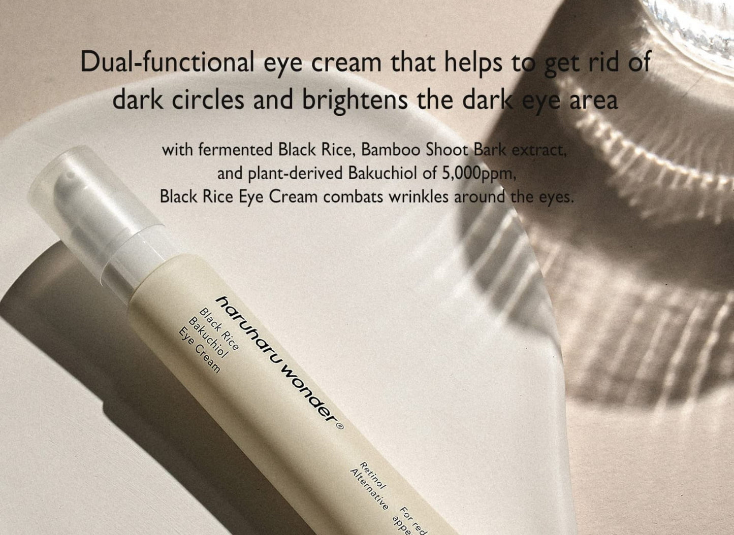 Eye Cream – Verstevigend & Verhelderend met Bakuchiol 20ml