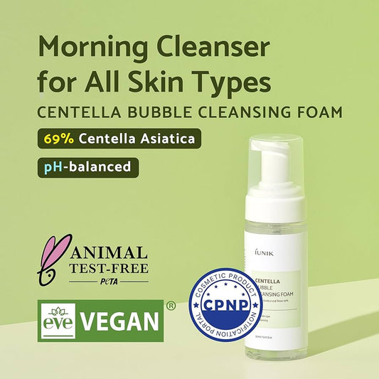 Centella Bubble Cleansing Foam – Dieptereinigend & Verzachtend 150ml