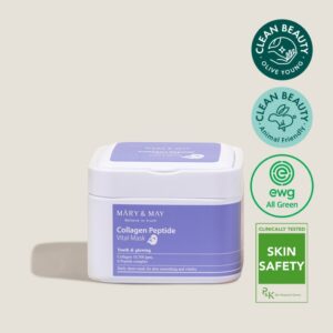 Collagen Peptide Mask – hydrateert & verstevigt (30 stuks)