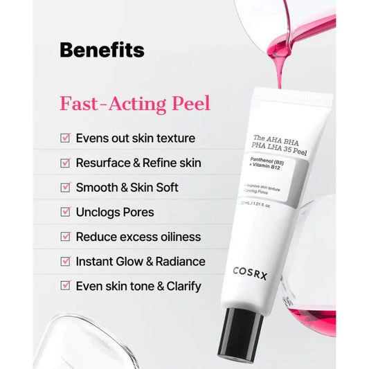 The AHA BHA PHA LHA 35 Peel 30 mL