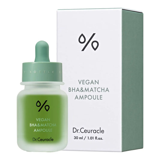 Vegan BHA & Matcha Ampoule – Talgregulerend & Kalmerend 30ml