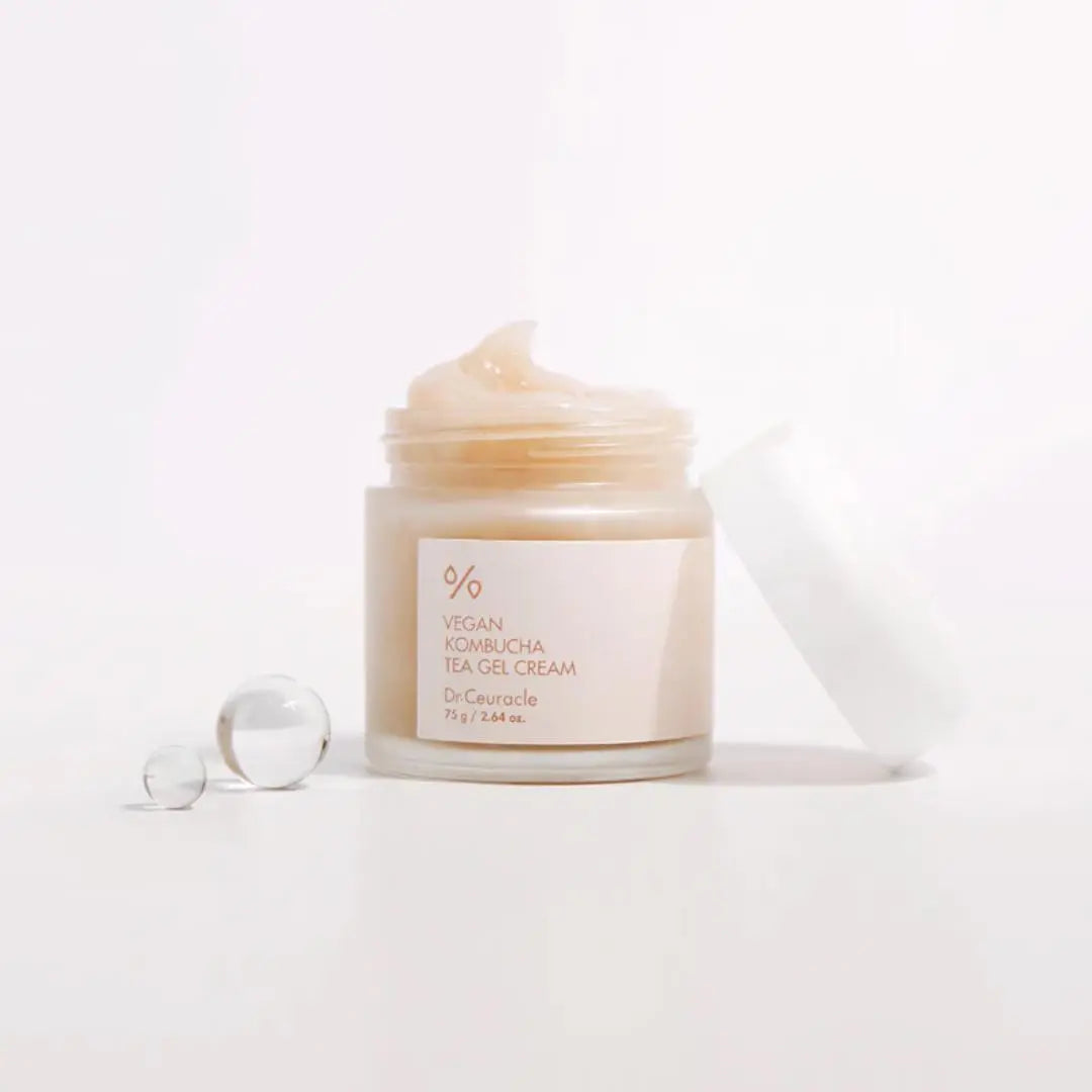 Vegan Kombucha Tea Gel Cream 75g licht & hydraterend