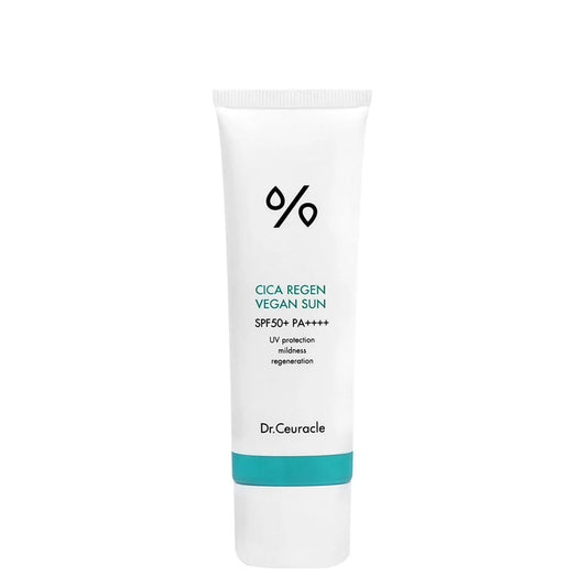 Cica Regen Vegan Sun – Kalmerende Zonnecrème SPF50+ 50ml