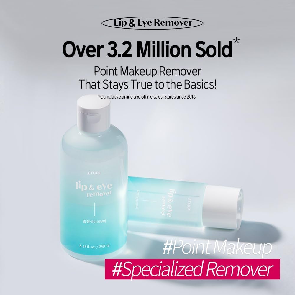 Lip & Eye Remover – Zachte Make-up Reiniger voor Ogen & Lippen 100ml