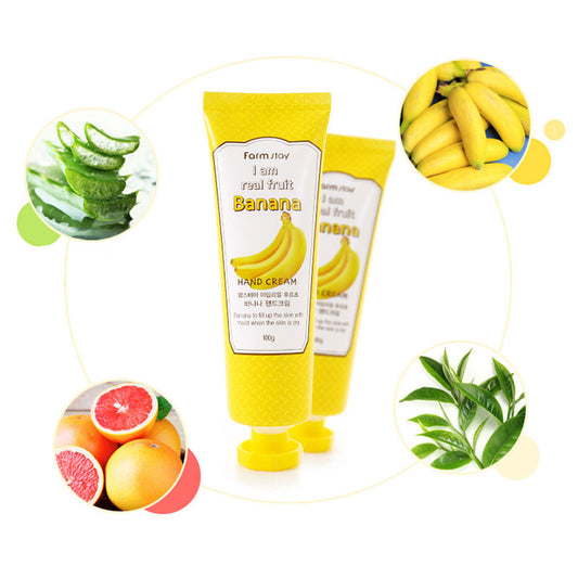 Banana Hand Cream – Voedend & Verzorgend 100ml