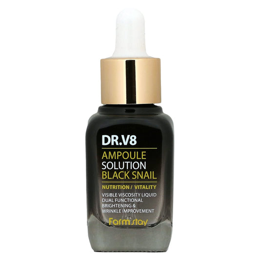 DR-V8 Ampoule Black Snail – Herstel & Voeding 30ml