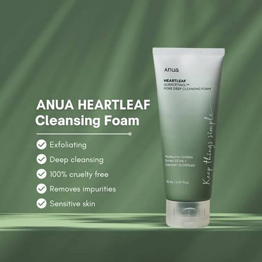 Heartleaf Quercetinol Pore Deep Cleansing Foam 150ml