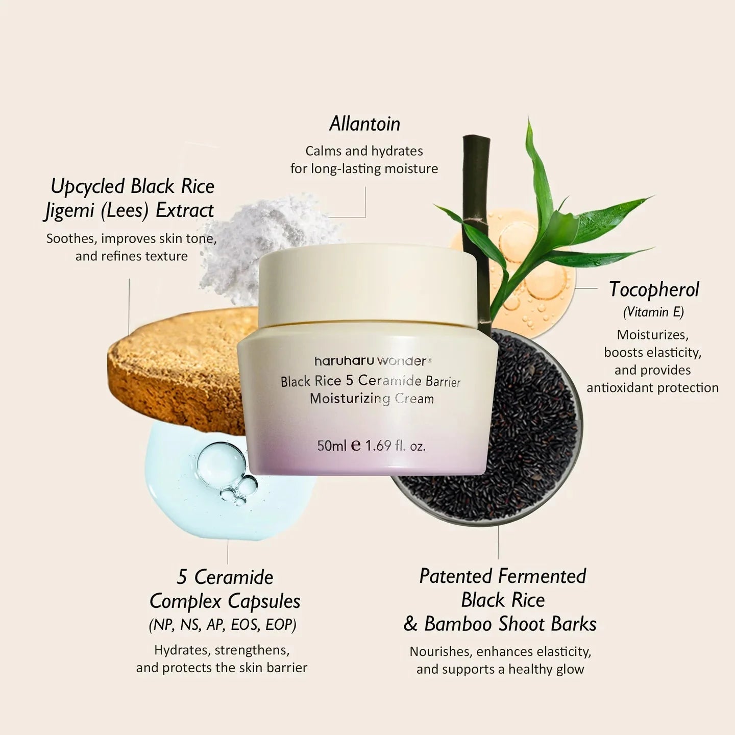 Ceramide Cream – Barrièreherstel & Hydratatie 50ml