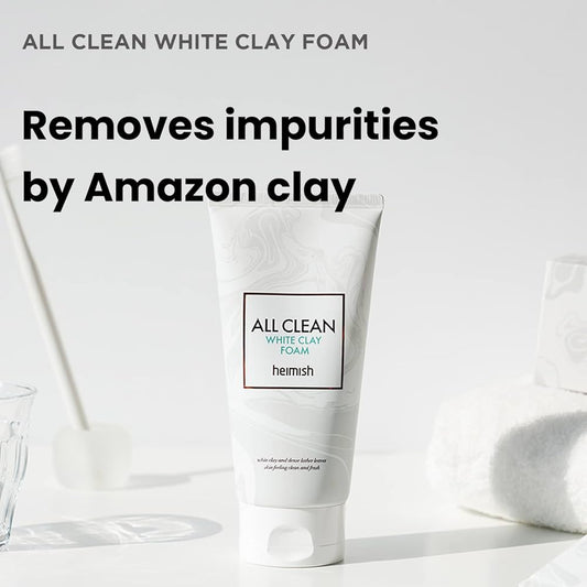 All Clean White Clay Foam 150g - Diepe Reiniging