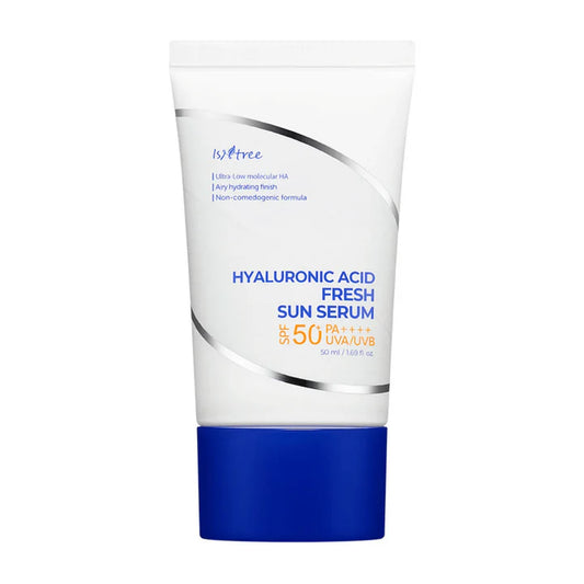 Hyaluronic Acid Fresh Sun Serum – Hydraterende Zonnebescherming 50ml