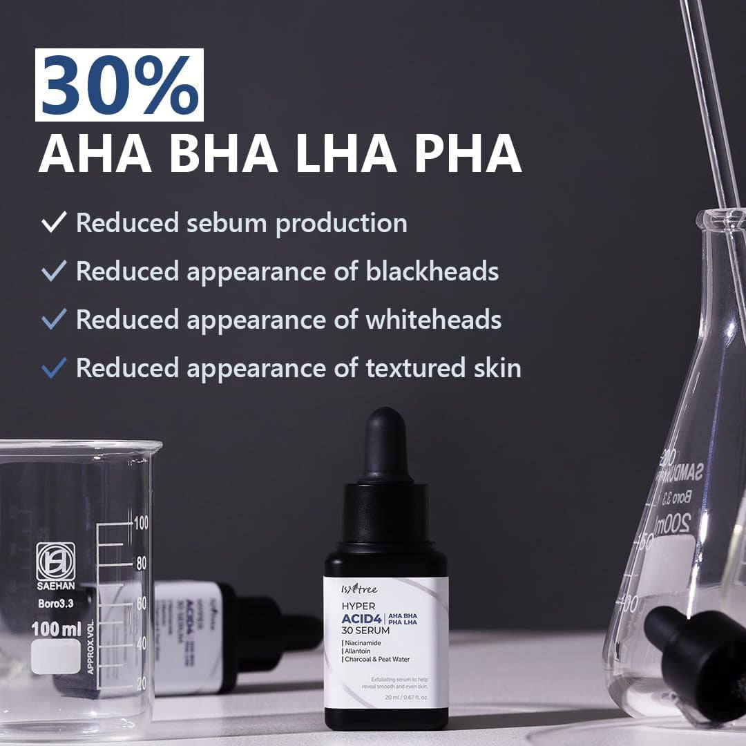 Hyper Acid4 Serum – Exfoliërend met AHA, BHA, PHA & LHA 20ml
