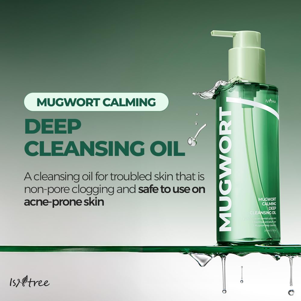 Mugwort Calming Deep Cleansing Oil – Kalmerende Reiniging 200ml