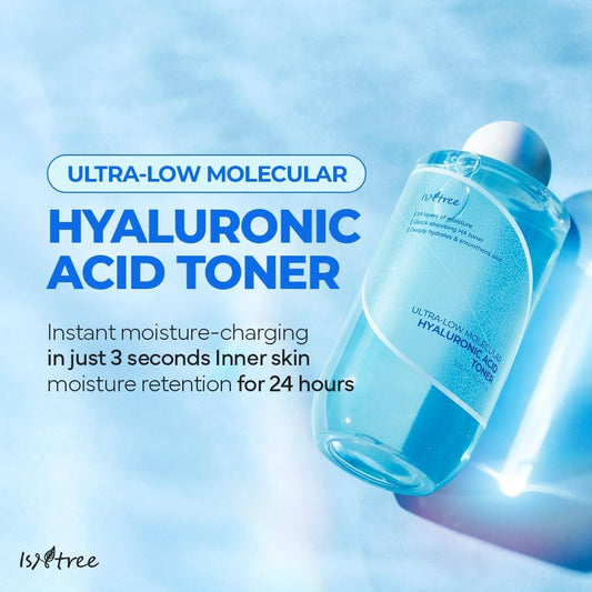 Ultra-Low Molecular Hyaluronic Acid Toner – Hydraterend & Verzachtend 300ml