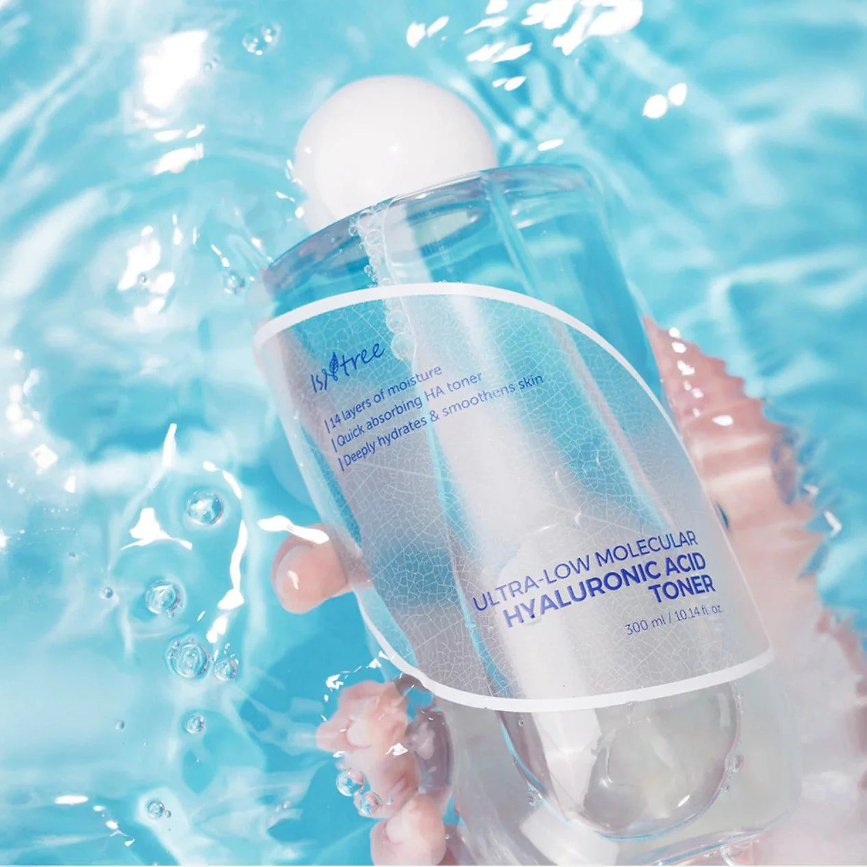 Ultra-Low Molecular Hyaluronic Acid Toner – Hydraterend & Verzachtend 300ml