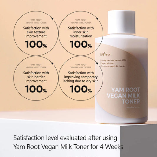 Yam Root Vegan Milk Toner – Verzachtend & Hydraterend 200ml