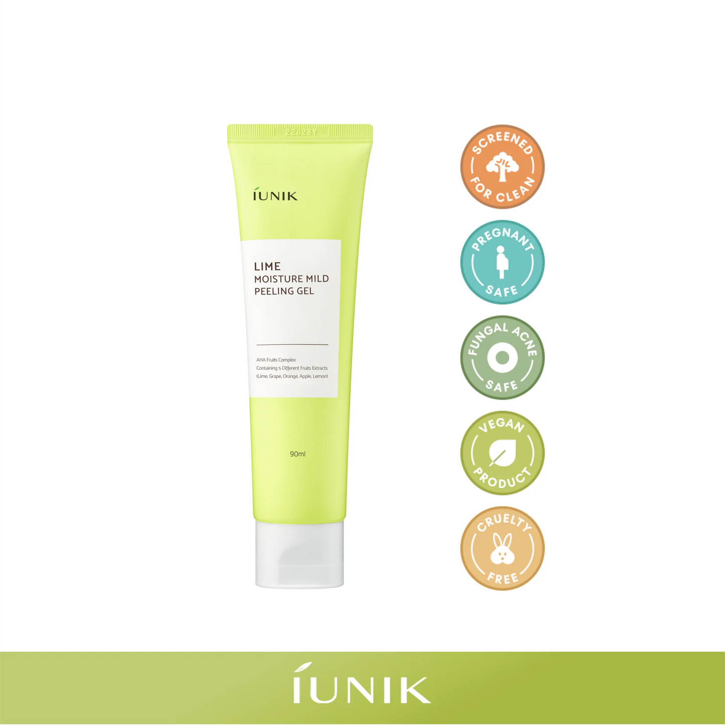 Lime Moisture Mild Peeling Gel – Zachte Exfoliatie & Hydratatie 90ml