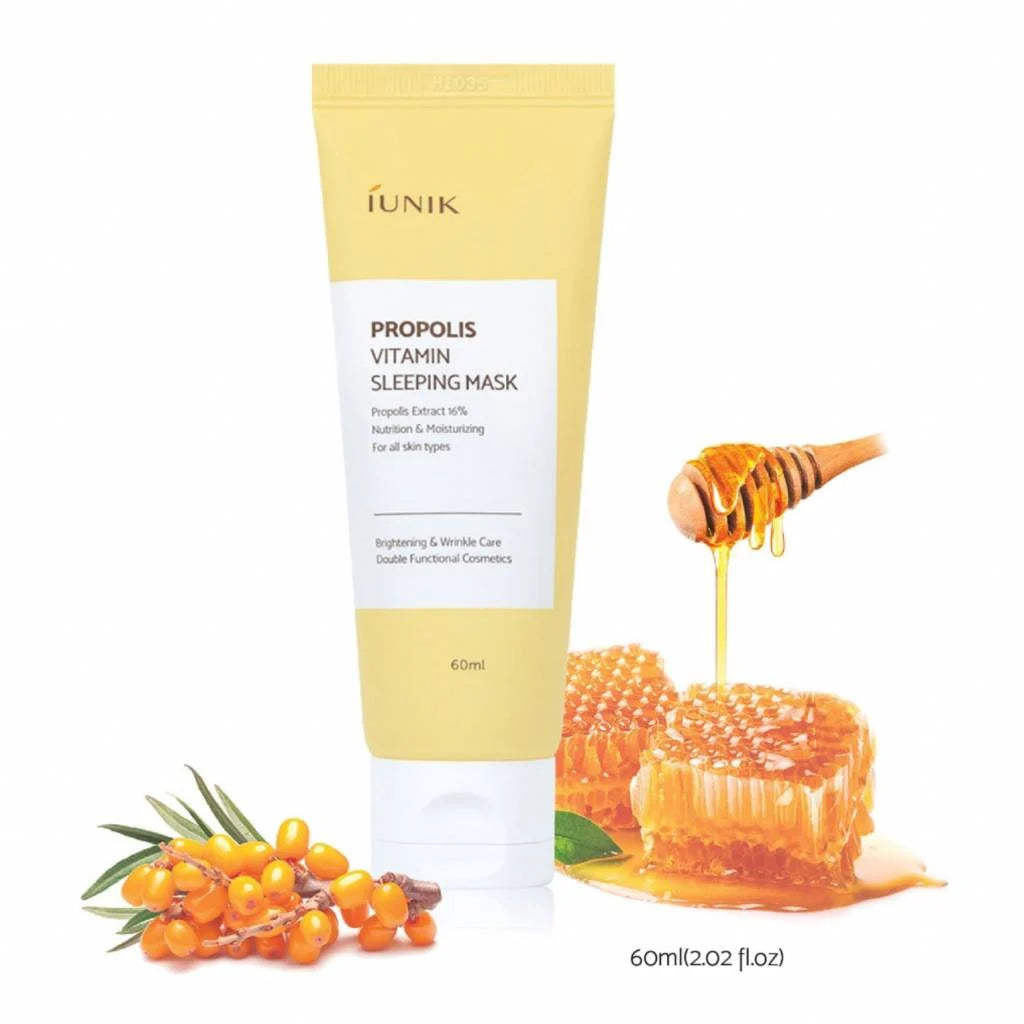 Propolis Vitamin Sleeping Mask – Voedend & Herstellend 60ml