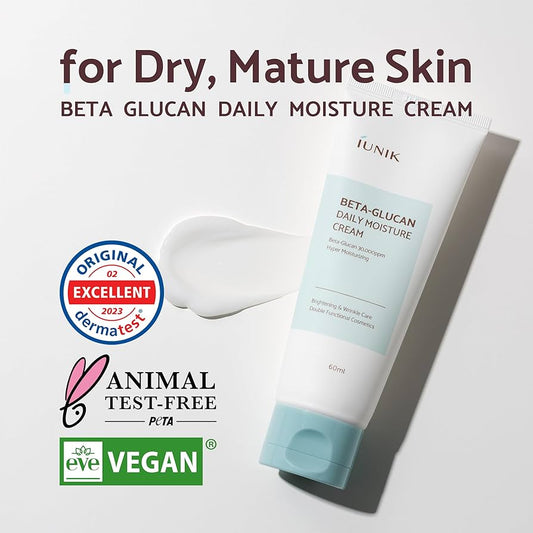 Beta Glucan Daily Moisture Cream – Hydraterende Crème 60ml
