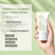Centella Calming Daily Sunscreen – SPF50+ voor Gevoelige Huid 60ml
