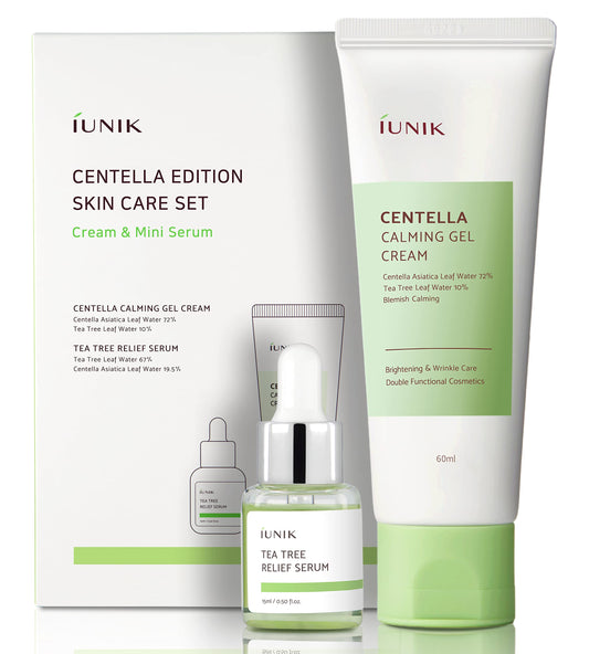 Centella Set – Kalmerende Crème & Mini Serum voor Gevoelige Huid