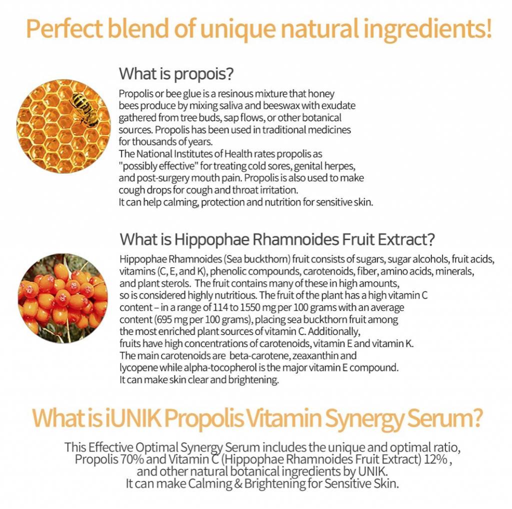 Propolis Vitamin Serum – Herstel & Glans met Propolis & Vitamine C 50ml