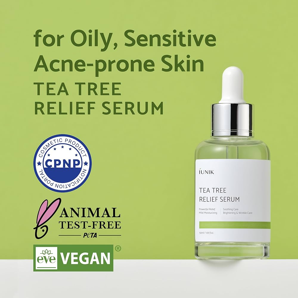 Tea Tree Relief Serum – Kalmerend & Ontstekingsremmend Serum 50ml