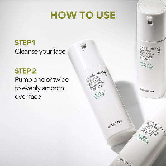 Forest Anti-aging Essence – Alles-in-één voor Mannen 100ml