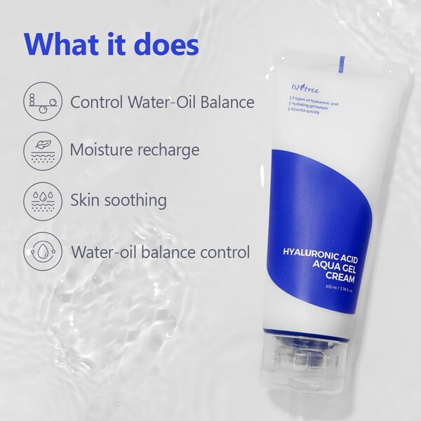 Hyaluronic Acid Aqua Gel Cream – Hydraterend & Licht 100ml