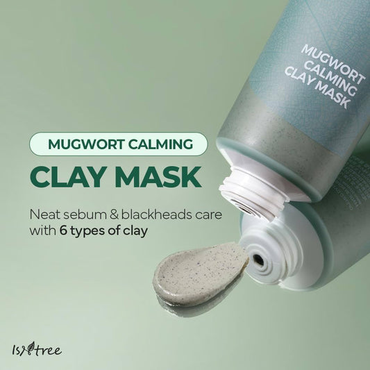 Mugwort Calming Clay Mask – Kalmerend & Zuiverend 100ml