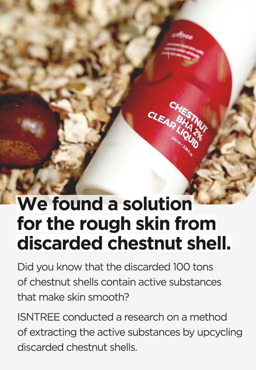 Chestnut BHA 2% Clear Liquid – Diep Exfoliërend & Verhelderend 100ml
