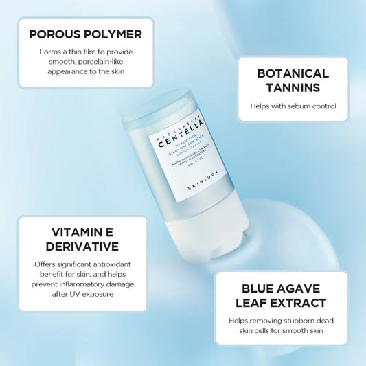 Madagascar Centella Hyalu-Cica Silky-Fit Sun Stick 7g – Kalmerende bescherming