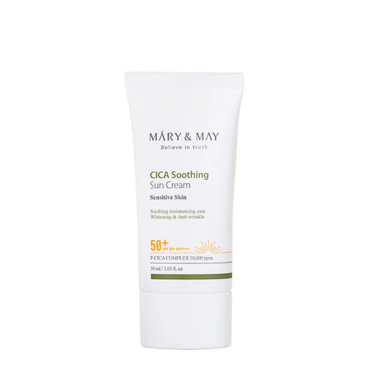 CICA Soothing Sun Cream SPF50+ PA++++ 50ml kalmeert & beschermt intens