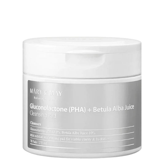 Gluconolactone (PHA)+Betula Alba Juice Cleansing Pad