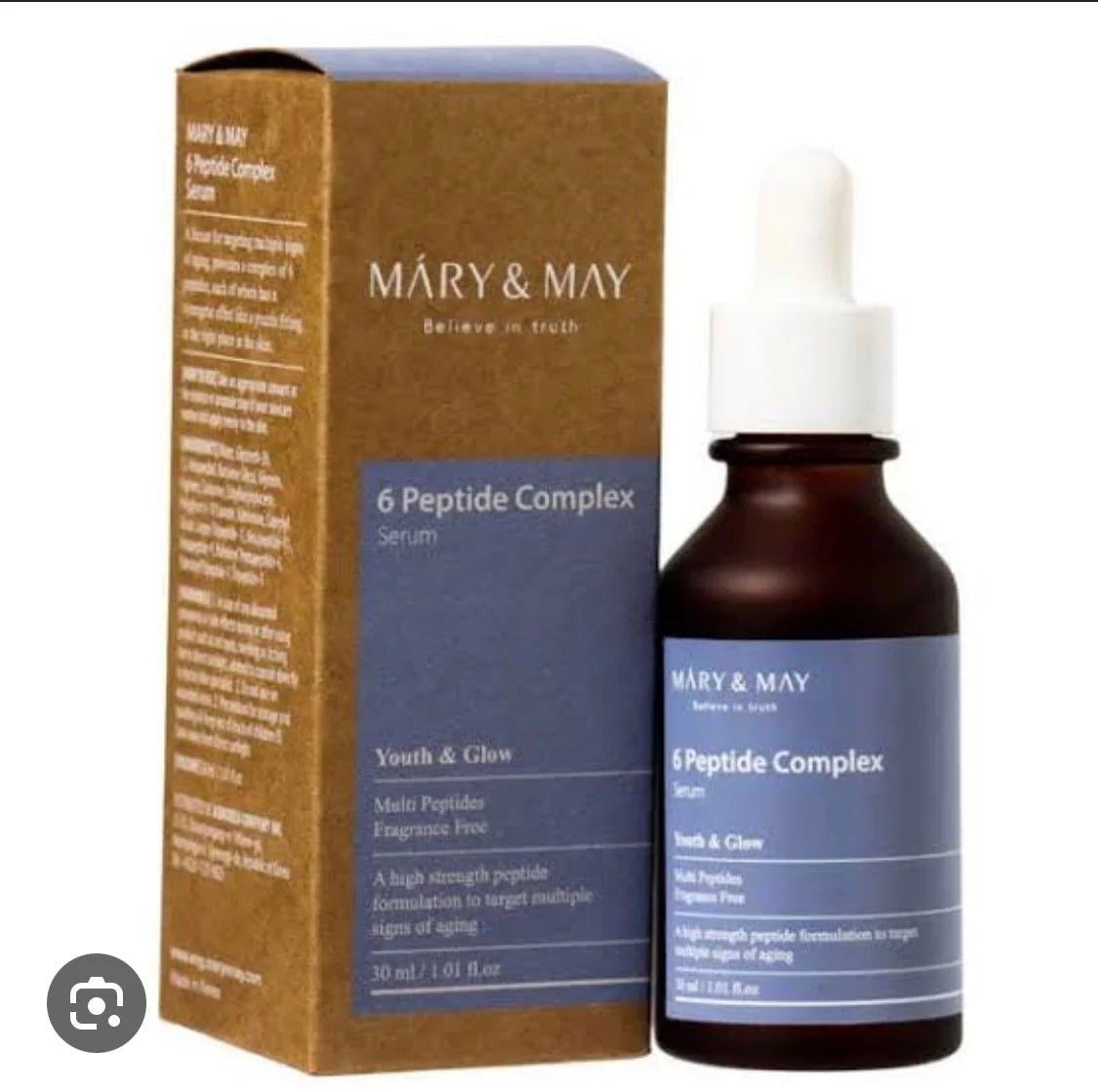 6 Peptide Complex Serum (30 ml) – Voor Stevigheid & Anti-Aging