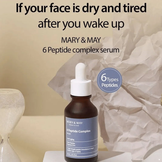 6 Peptide Complex Serum (30 ml) – Voor Stevigheid & Anti-Aging