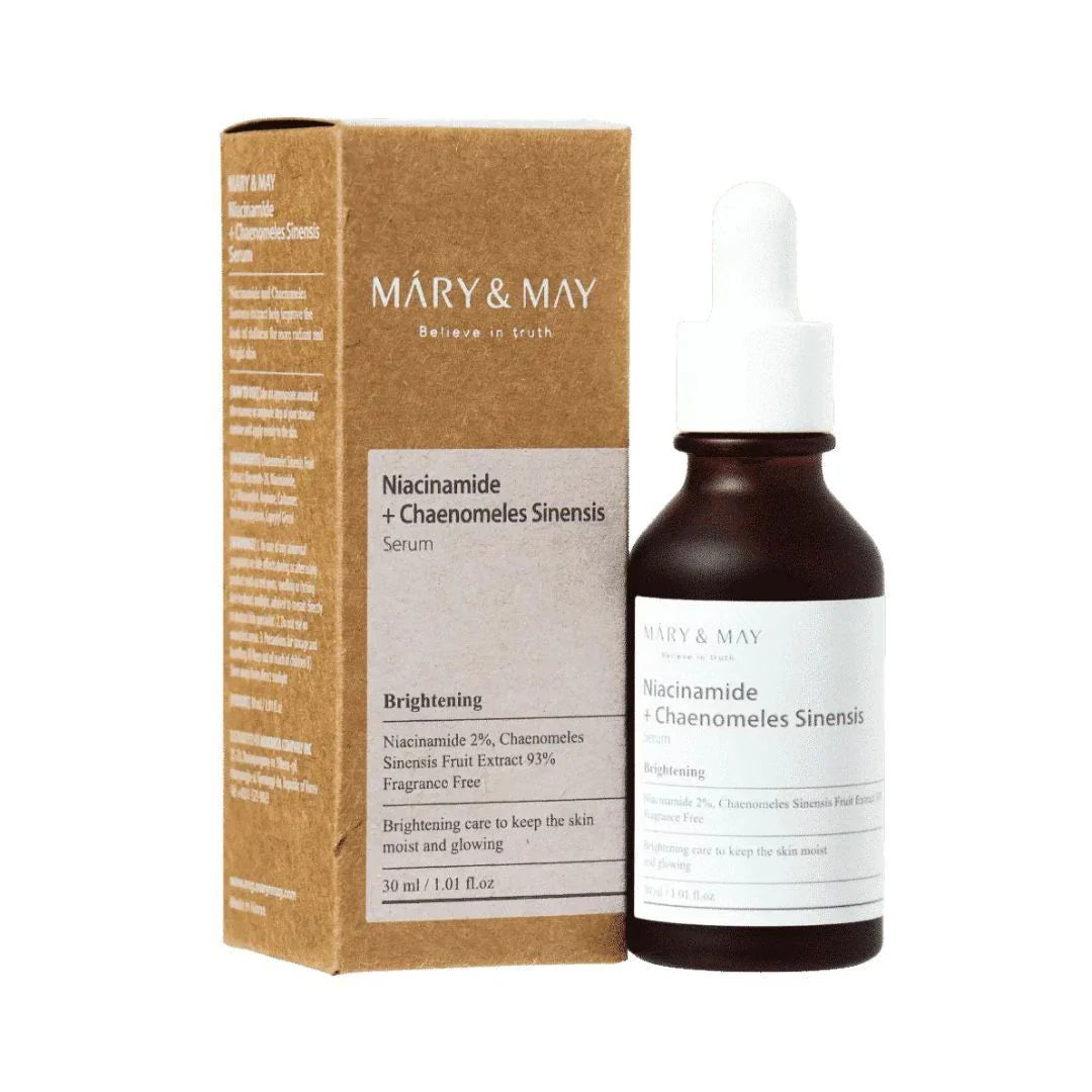 Niacinamide + Chaenomeles Sinensis Serum 30ml met Japanse kweepeer