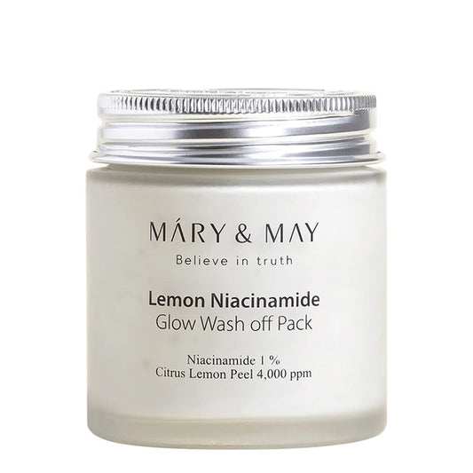 Lemon Niacinamide Glow Wash off Pack 125g met citroen & niacinamide