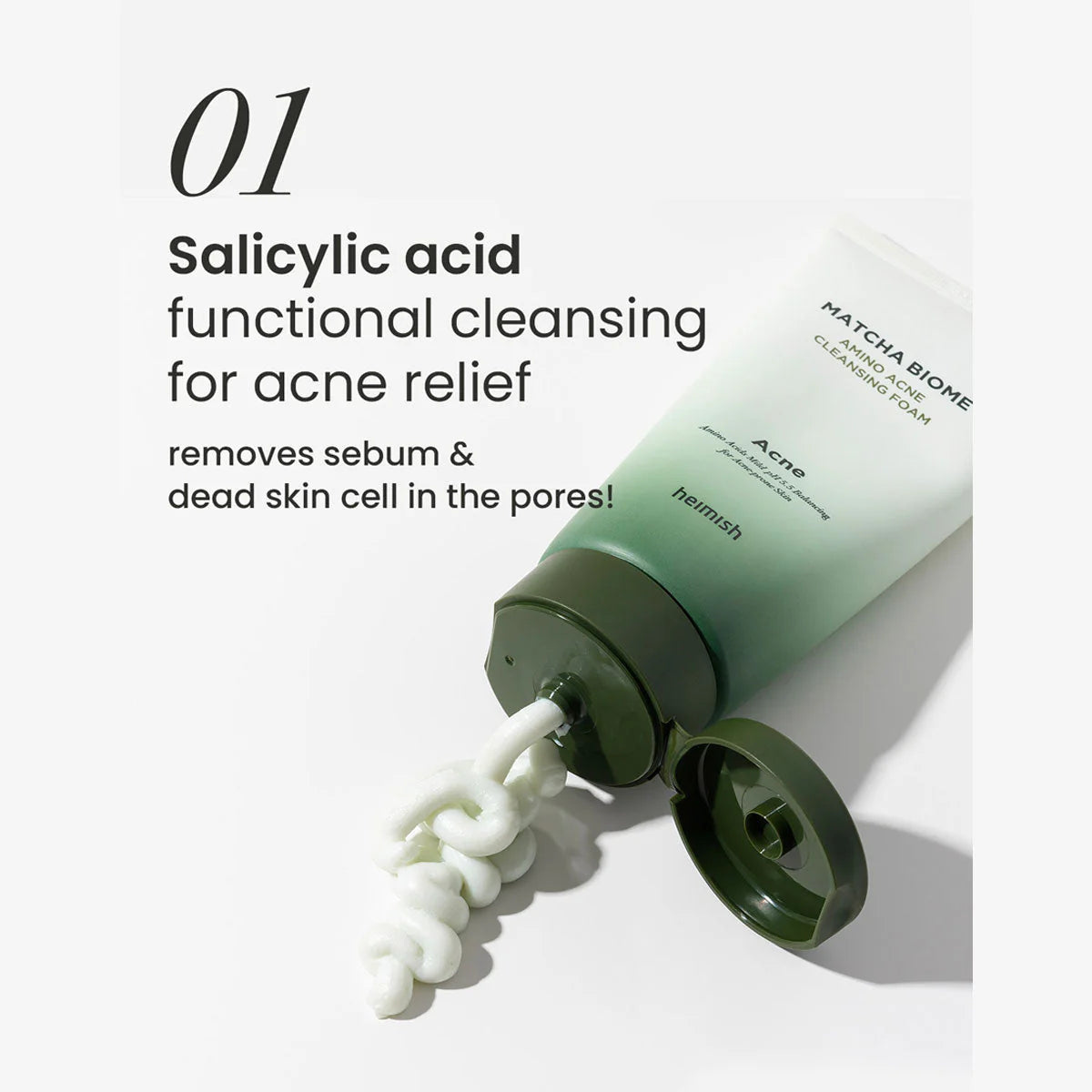 Matcha Biome Amino Acne Cleansing Foam 150g